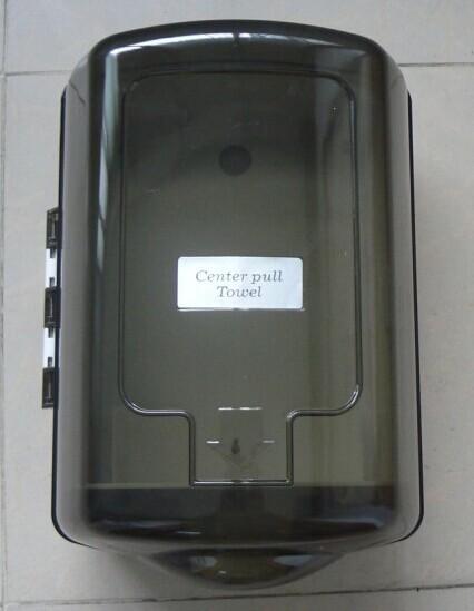 Centre Pull Jumbo Roll Tissue Dispenser White Lockable For Bathroom Hand Wiping