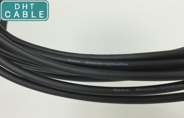 Female Connection Security Camera Cable Black Color 15 Meters For Frame Grabber