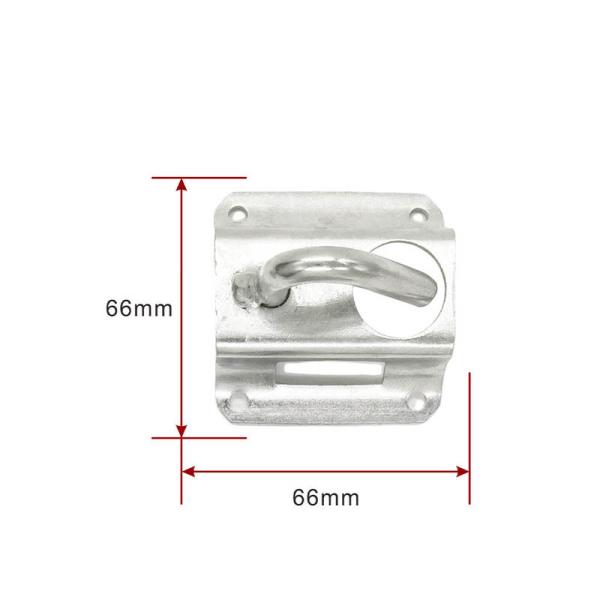 Fiber Optic H-type Hook Clamp Bracket Metal Cable Drop Wire Tension Clamps