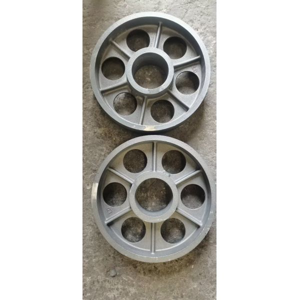 High Load Bearing Cast Iron V-Belt Pulley with Precision Machining and Wear Resistance for Industrial Machinery