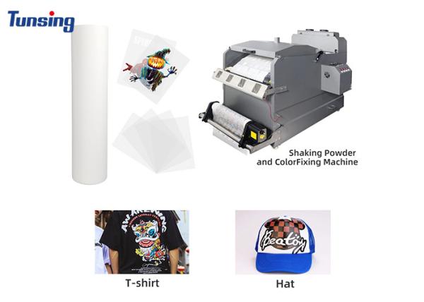 Heat Transfer Printing 60cm 100m PET DTF Film For Digital Inkjet Film
