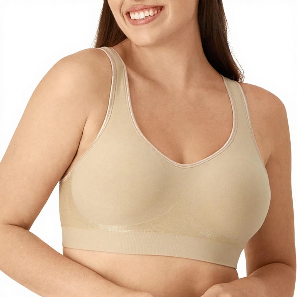 Elastic Breathable Unnoticeable Wireless Jelly Push Up Bra For Daily Wear