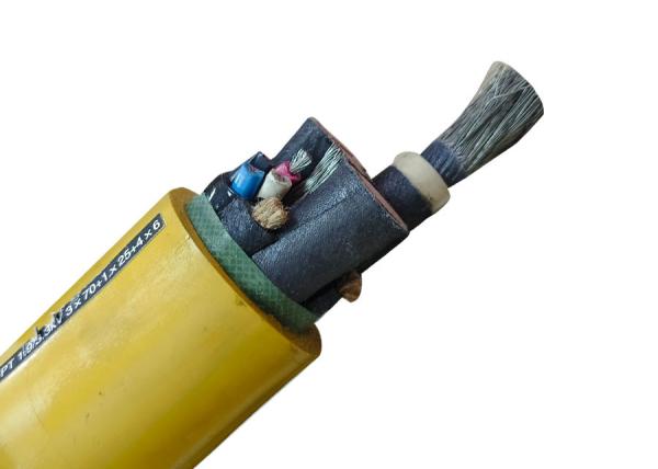 Shanghai Shenghua Group Cable Metallic Screened Rubber Sheathed Cable 0.66 / 1.14 KV CE KEMA Certification