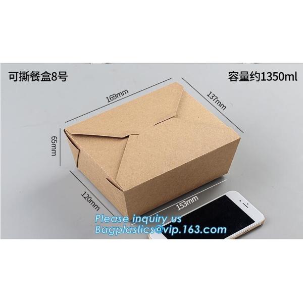 Disposable brown kraft paper boat paper food tray,Latest design food grade cardboard food fold paper boat trays bagease