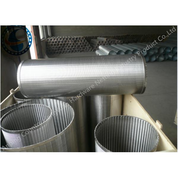 Johnson Type 200Bar Wire Wrapped Screen Pipe For Waste Water Treatment System