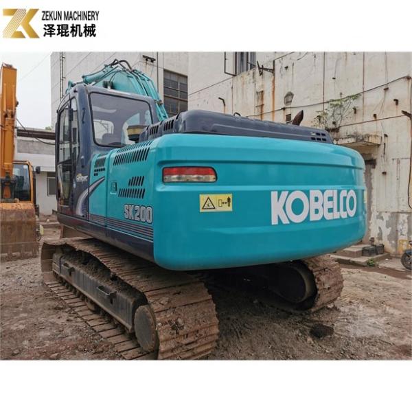 Оригинальный дизайн Использованный экскаватор Kobelco SK 200 200-8 Blue