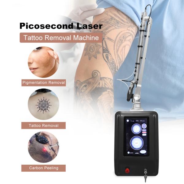 Professional Q Switched ND YAG Laser Machine 2000w Tattoo Removal Anti Wrinkle