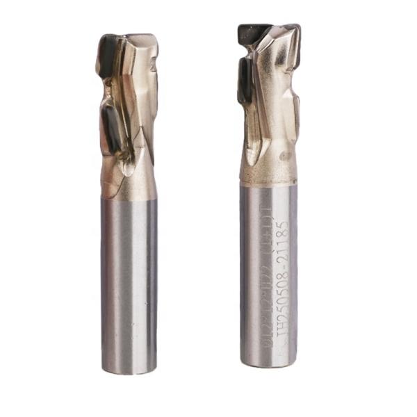 Diamond PCD Spiral Router Bits MDF Laminated Board Cnc Engraving Bits For Wood