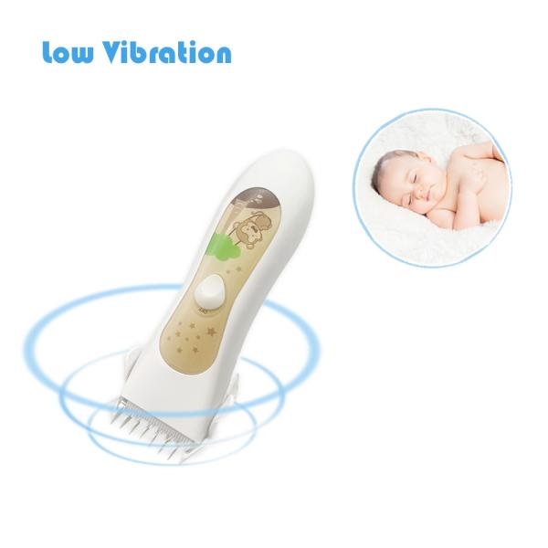 500mah X 2 Battery Electric Baby Hair Clippers And Trimmers Super Quiet