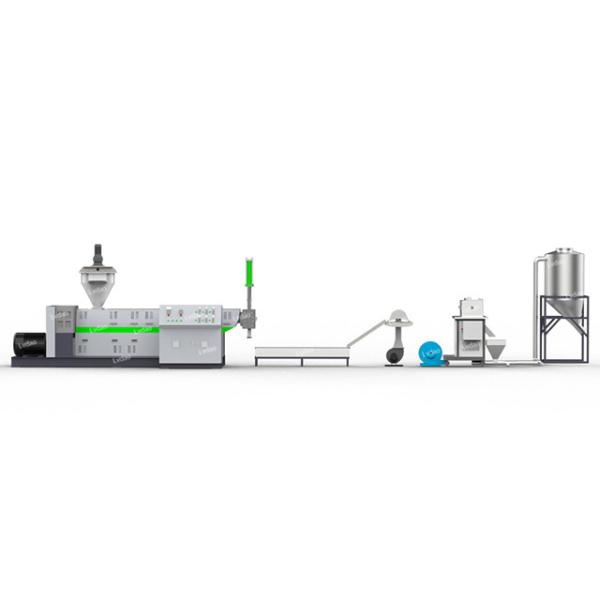 Animal de estimação de reciclagem plástico do poder da máquina 75kw da eficiência elevada que recicla a máquina