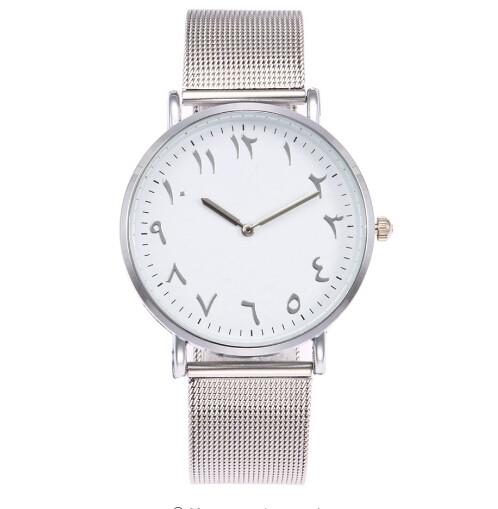 Swiss Movt Quartz Stainless Steel Watch PVD Coating With Leather Watch Band