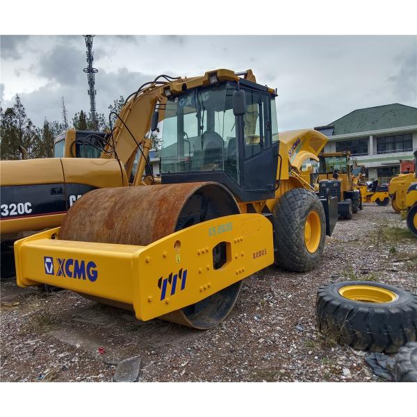 Road Construction Euipments XS263S Used Road Roller with 25% Grade Ability