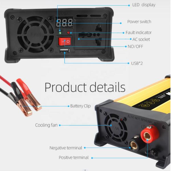 Smart 1000W Hybrid Solar Inverter Grid Solar Inverter Cheap China Wholesale Solar Inverter