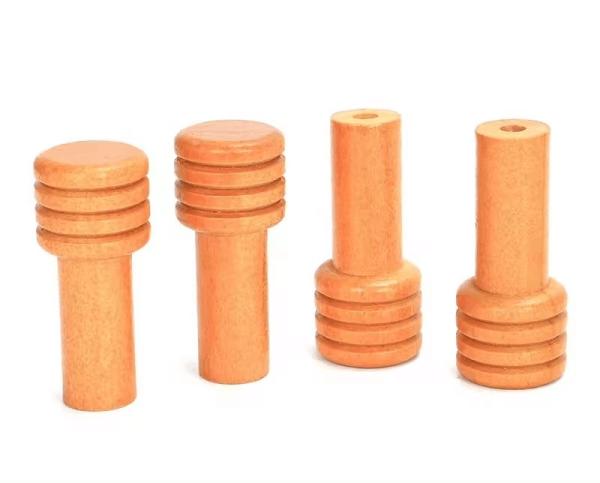 Manche en bois personnalisée, Manche en bois rustique classique haut de gamme, Manche ergonomique