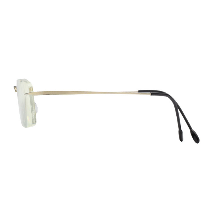 Стекла чтения Rimless людей оптически рамки титана гибкие