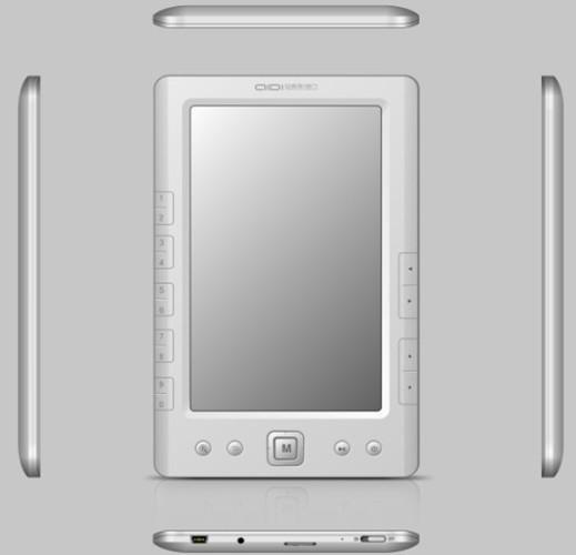 Branco preto de Ebook ORB-703
