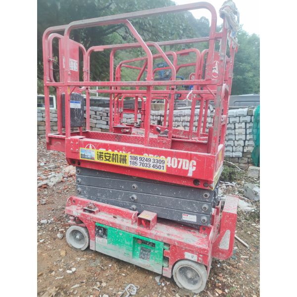 Carretilla elevadora de tijera eléctrica Sany de 4 metros