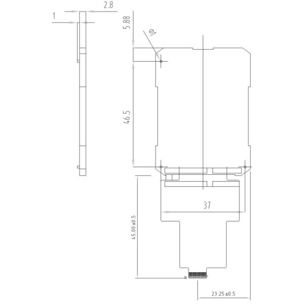 2.2'' дюймовый SPI TFT LCD дисплей ILI9225G QCIF 176x220 сенсорный экран, Китайский производитель TFT