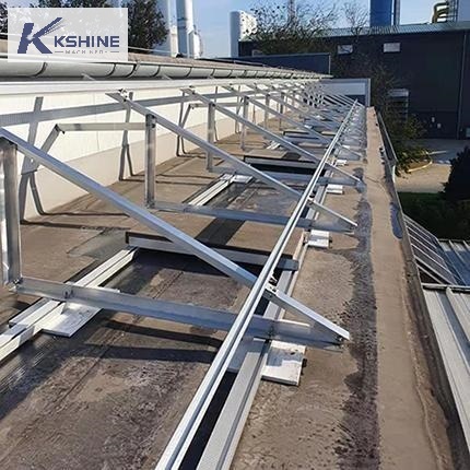 Custom AL6005-T5 Adjustable Aluminum Solar Panel Triangle Mounting Bracket for Flat Roof, Ground and Photovoltaic PV Systems