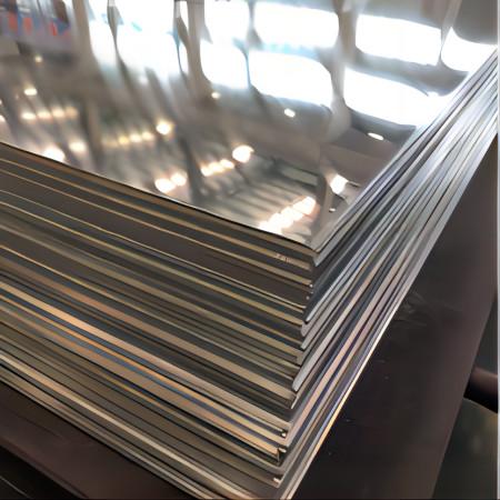 Plano de alumínio 350mm da folha da placa H112 de ASTM 6060 para a decoração