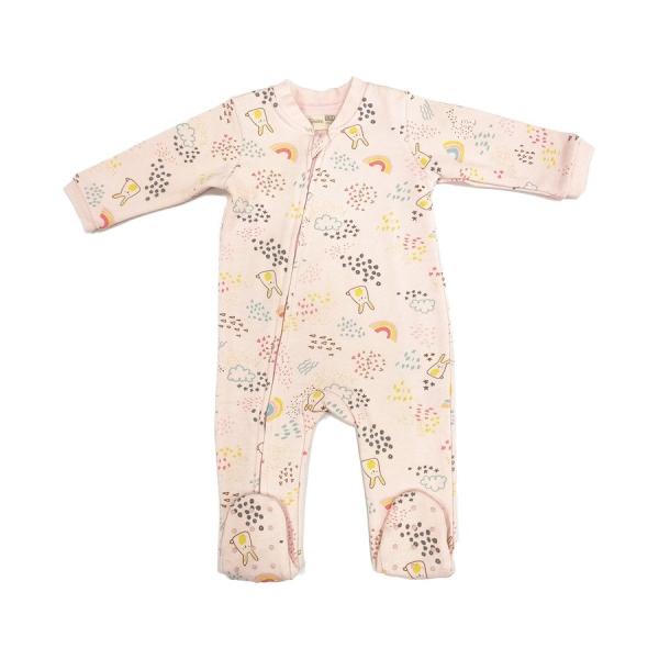 Polyester Customized Color Rompers Exquisite Workmanship Printing Pattern for Babies