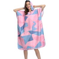 La mousseline de luxe, le sable en capuchon, la robe pour enfants, le poncho, les serviettes de plage.
