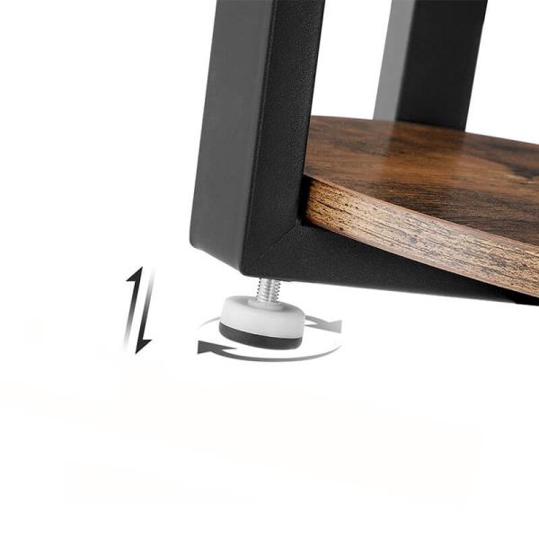 Round Side Table for Home, Small Round Sofa End Table, Industrial Side Table, ULET57X