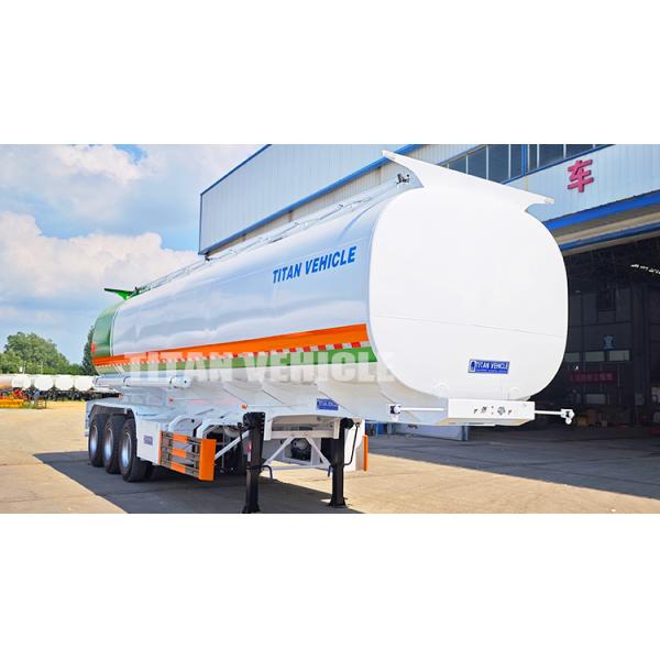 TITAN 3 Axle 42000 liters Diesel Water Oil Fuel Tanker Trailer for Sale in DR Congo