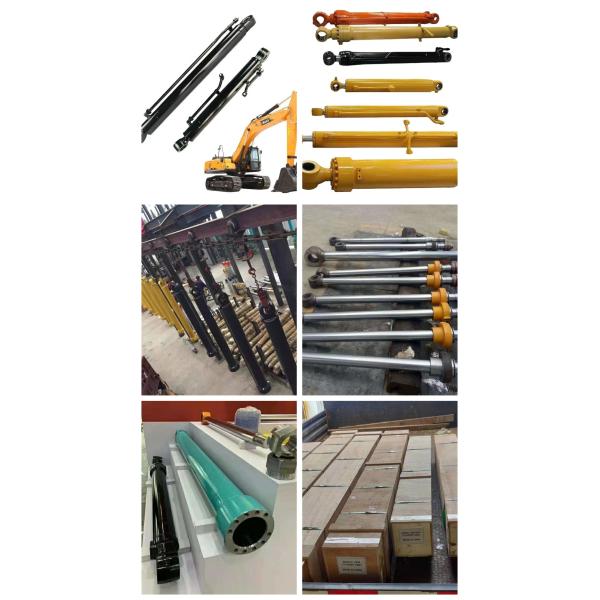 Cylindre à bras de pelleteuse Cylindre à huile hydraulique pour seau à bras