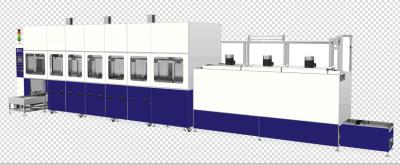 o tanque SUS316 de 2mm automatizou o equipamento 5400W da limpeza ultrassônica para remover a oxidação