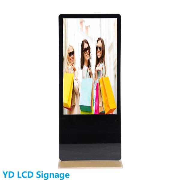 Do quiosque ultra fino do tela táctil do LCD de 43 polegadas operação fácil com o diodo emissor de luz Backlit