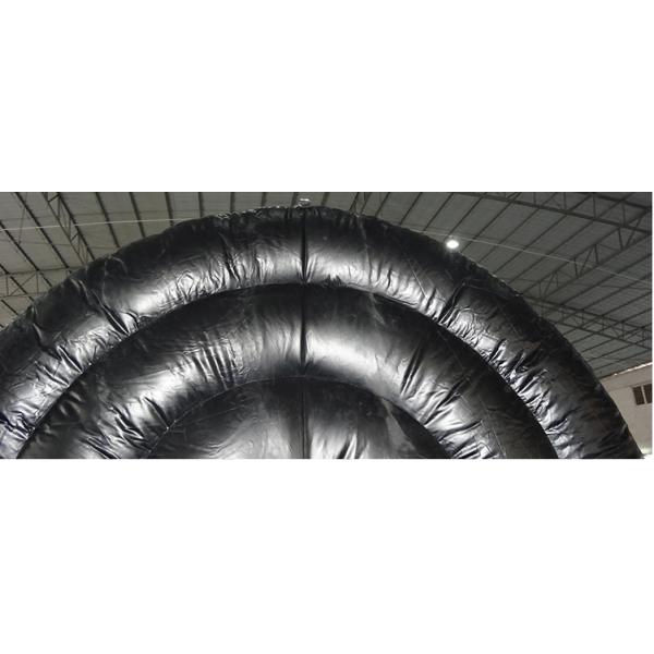 Giant Inflatable Football Dart Board Outdoor Sports Games Black And White Color