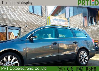 High Brightness P5 Taxi Roof Signs LED Long Lifespan Display With 2 Years Warranty