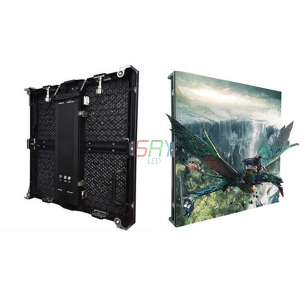 Indoor 3.91mm LED Advertising Screens / Aluminum Digital Video led signs display Cabinet