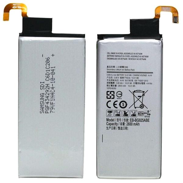 EB-BG925ABE Cell Phone Battery Replacement Compatible Samsung Galaxy S6 Edge