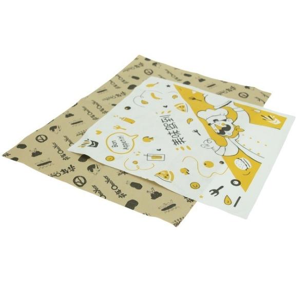 Customized Deli Wrap Paper Eco Friendly Heat Resistant For Tray