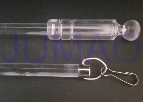 Fire Retardant Curtain Pulls Wands , Decorative Magnetic Curtain Draw Rods