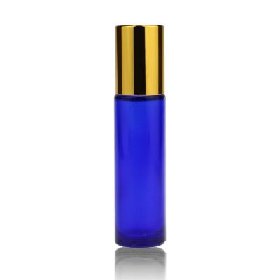 Rolo dos cuidados pessoais 10ml do ODM do OEM no vidro azul das garrafas para o óleo essencial