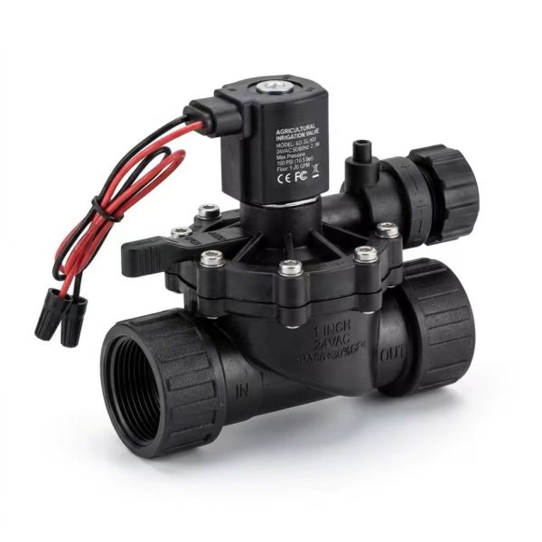 Industrial Grade 2In Nylon Solenoid Valve,PA66 Reinforced Corrosion Resistant