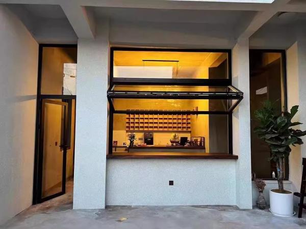 Folding Window Aluminium Glass windows Horizontal Folding windows Bi Fold Window aluminum casement windows square meters