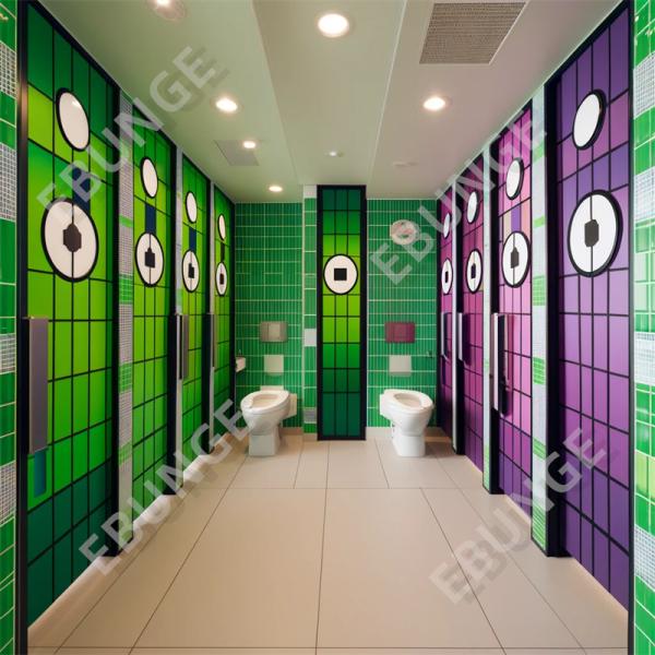 Full Privacy Affordable Restroom Partition with Easy Installation and Customization