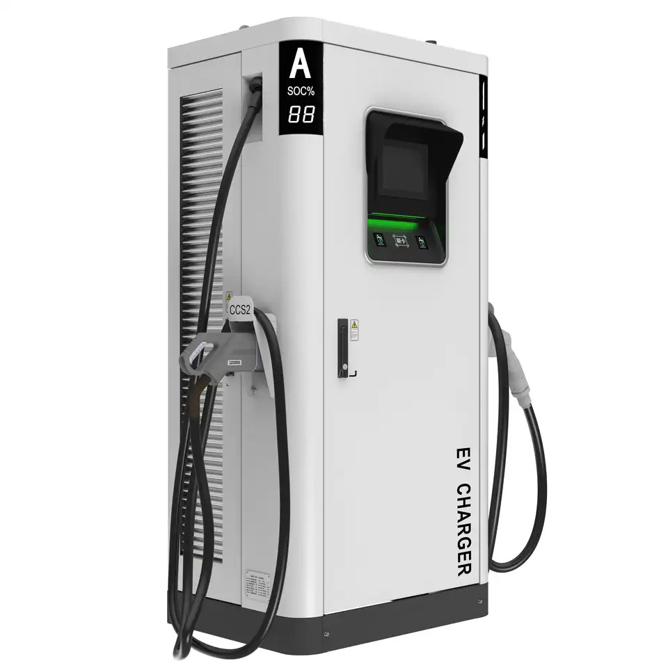 Станция быстрой зарядки 100A с 5 м кабелем зарядки CCS / CHAdeMO