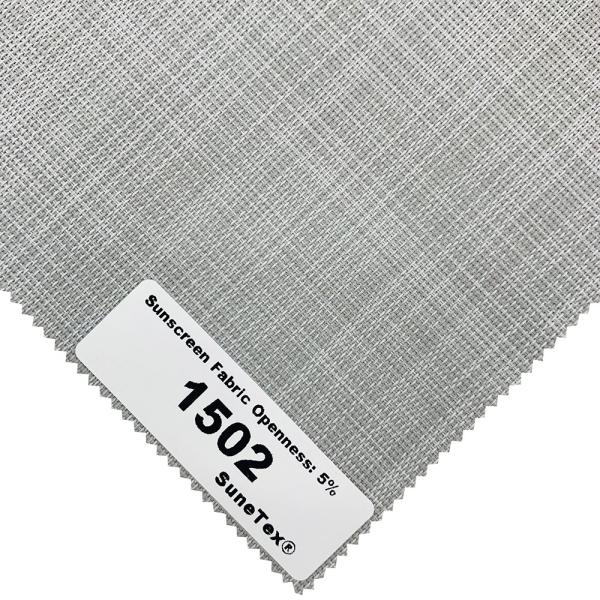 Outdoor 5% Openness Sunscreen Roller Blinds Fabric 29% Polyester 71% PVC