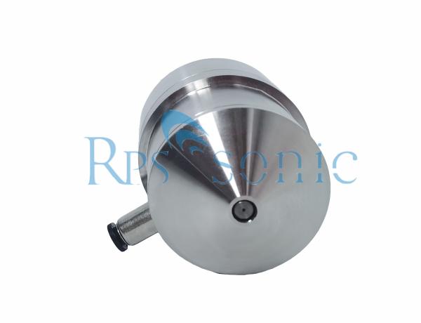 Titanium Cone Mist 50Khz Ultrasonic Atomizing Spray Nozzle Anti Reflective