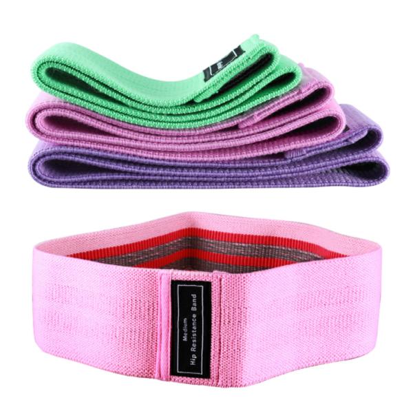 86CM 3 Set  Resistance Band And Tube 90LB Exercise Tube Resistance Band Fitness