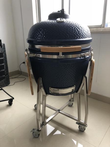 Egg Shaped 525mm Grid 24 Inch Kamado Ceramic Grill