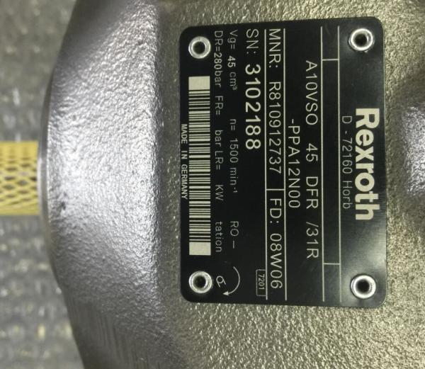 REXROTH A10VSO45DFR/31R-PPA12N00 AA10VSO45DFLR/31R-PPA12K01 AA10VSO45DFR/31R-VPA12N00 AA10VSO45DFR1/31R-VPA12N00