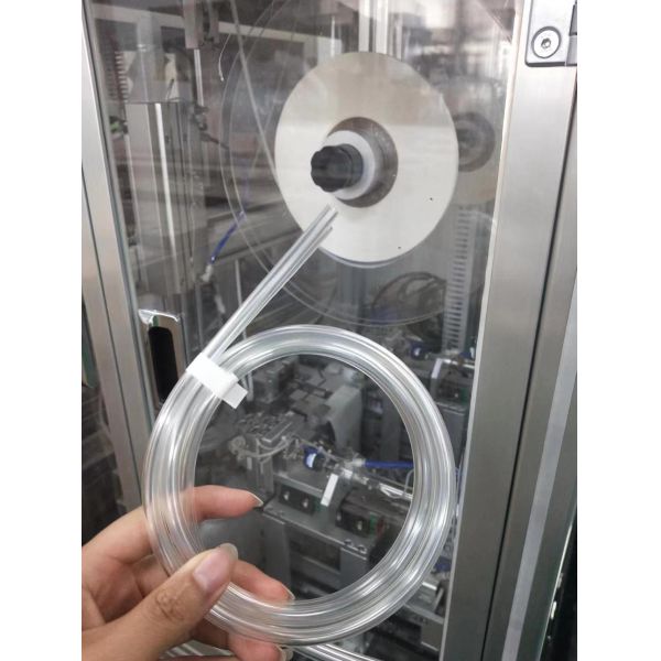 Dual Catheter Bundling and Welding Machine Automated Double Lumen Catheter Coiling Cutting And Bundling Equipment SDG001