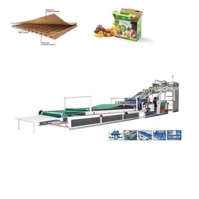 Máquina de estratificação da flauta do cartão ondulado, máquina quente da imprensa da laminação