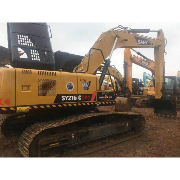 Sany Usado Sy215c 20t 21t Excavadora de rastreador hidráulico Construcción Excavadoras Minería Construcción